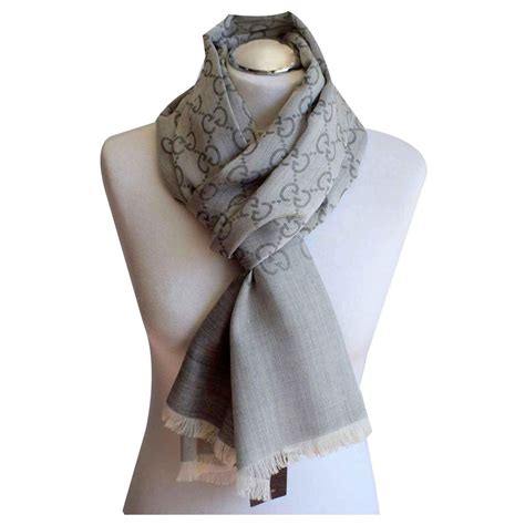 dark grey gucci scarf pattern|gucci and net sten scarf.